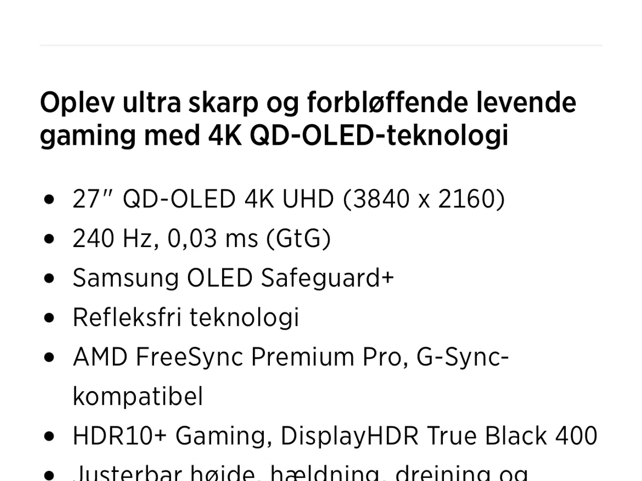 Billede 2 - Samsung Odyssey G8 OLED