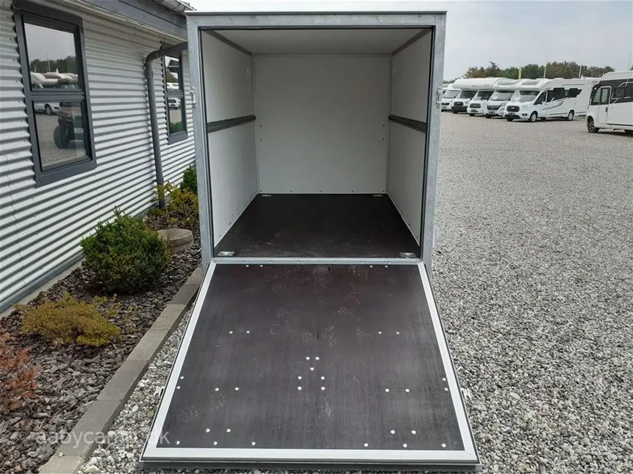 Billede 5 - 0 - Blyss Cargo F7524DT 150 Med rampe Bred   Cargo trailer str. L248xB150xH150 cm med Rampe Top kvalitet