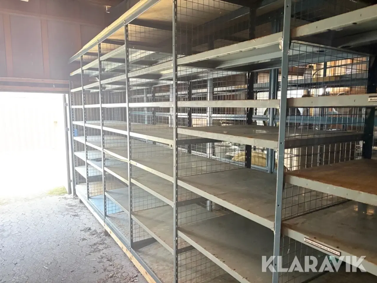 Billede 2 - Stål reoler - 17 fag