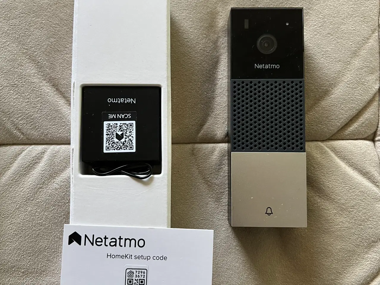 Billede 1 - Netatmo  Video dørklokke