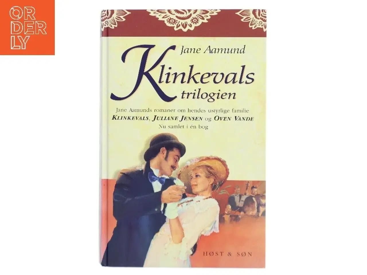 Billede 1 - Klinkevalstrilogien : Klinkevals, Juliane Jensen, Oven vande af Jane Aamund (Bog)