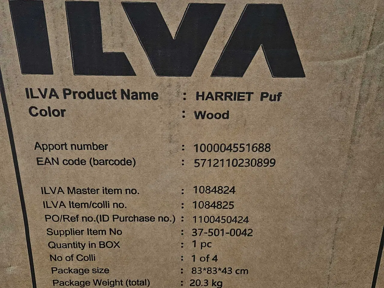 Billede 2 - Puff fra ikea