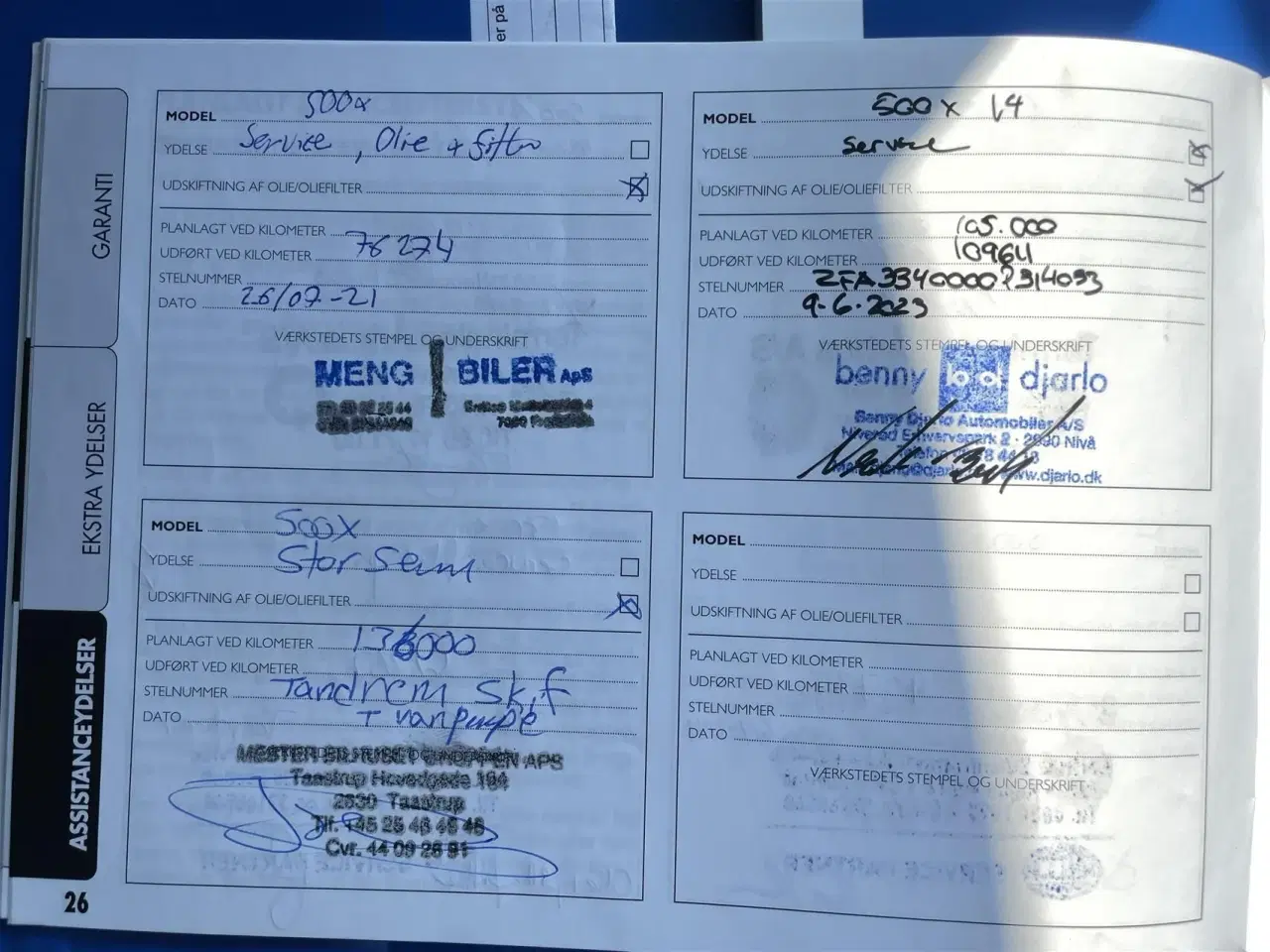 Billede 12 - Fiat 500X 1,4 Multi Air Cross Plus 140HK Van 6g