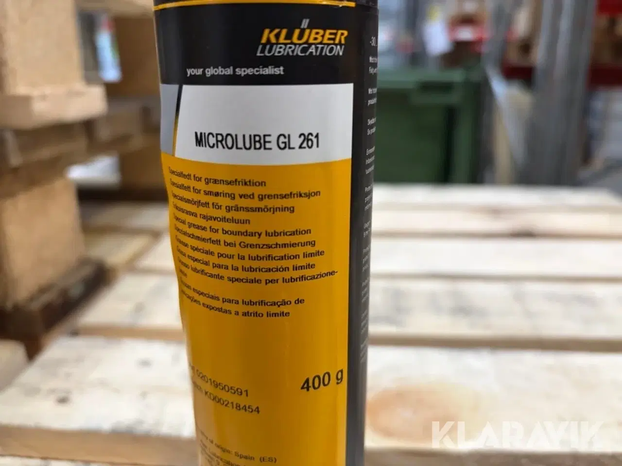 Billede 3 - Smøremiddel Klüber Lubrication GL 261 spray og NBU 12 smørefedt 33 styk samlet lotnik