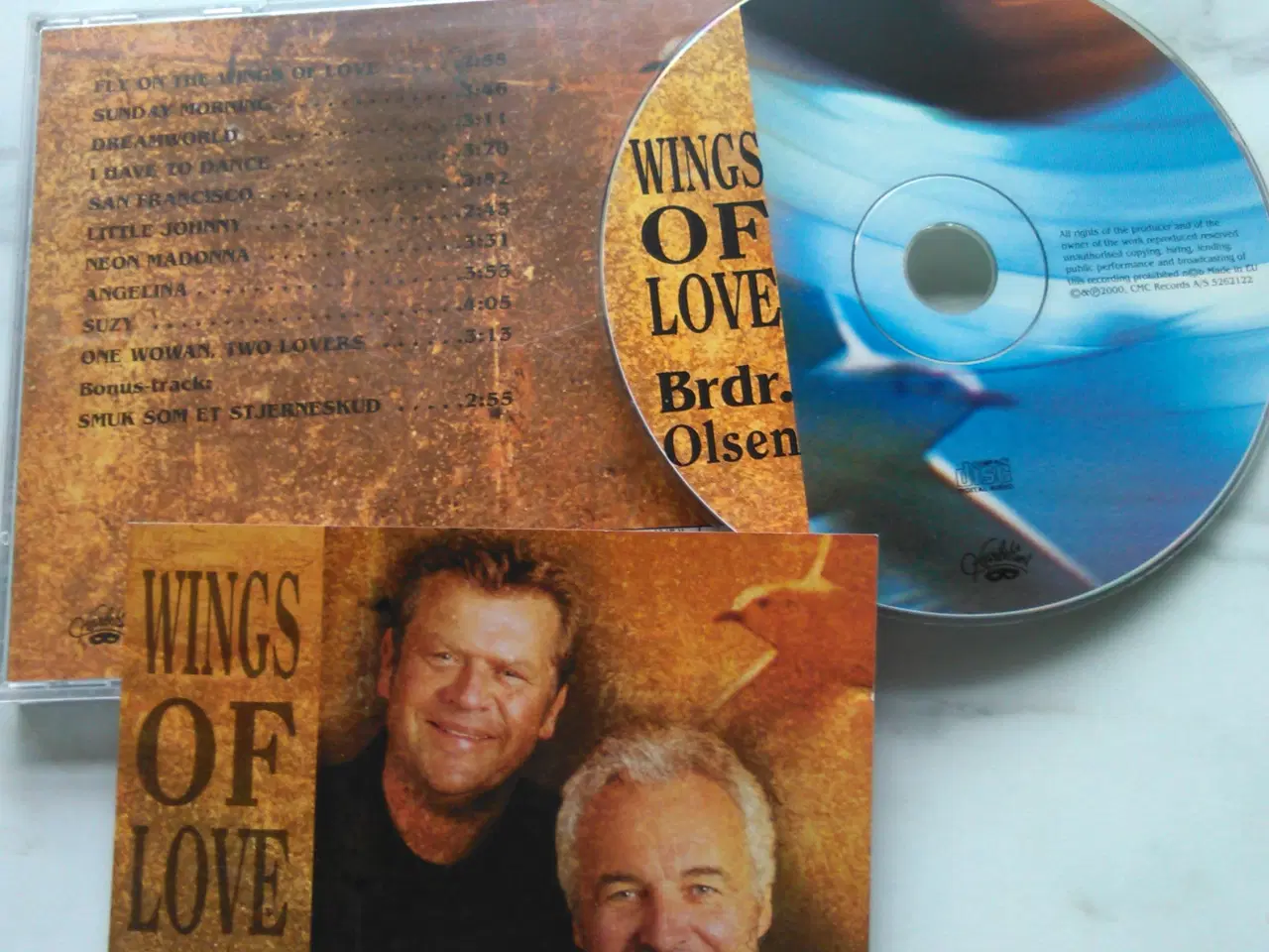 Billede 2 - Brødrene Olsen Wings of love (2000