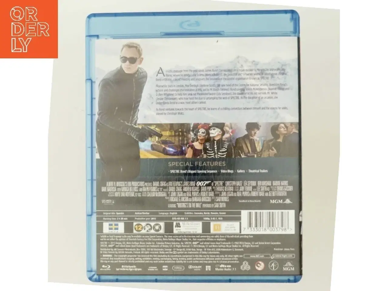 Billede 3 - SPECTRE med Daniel Craig (DVD)