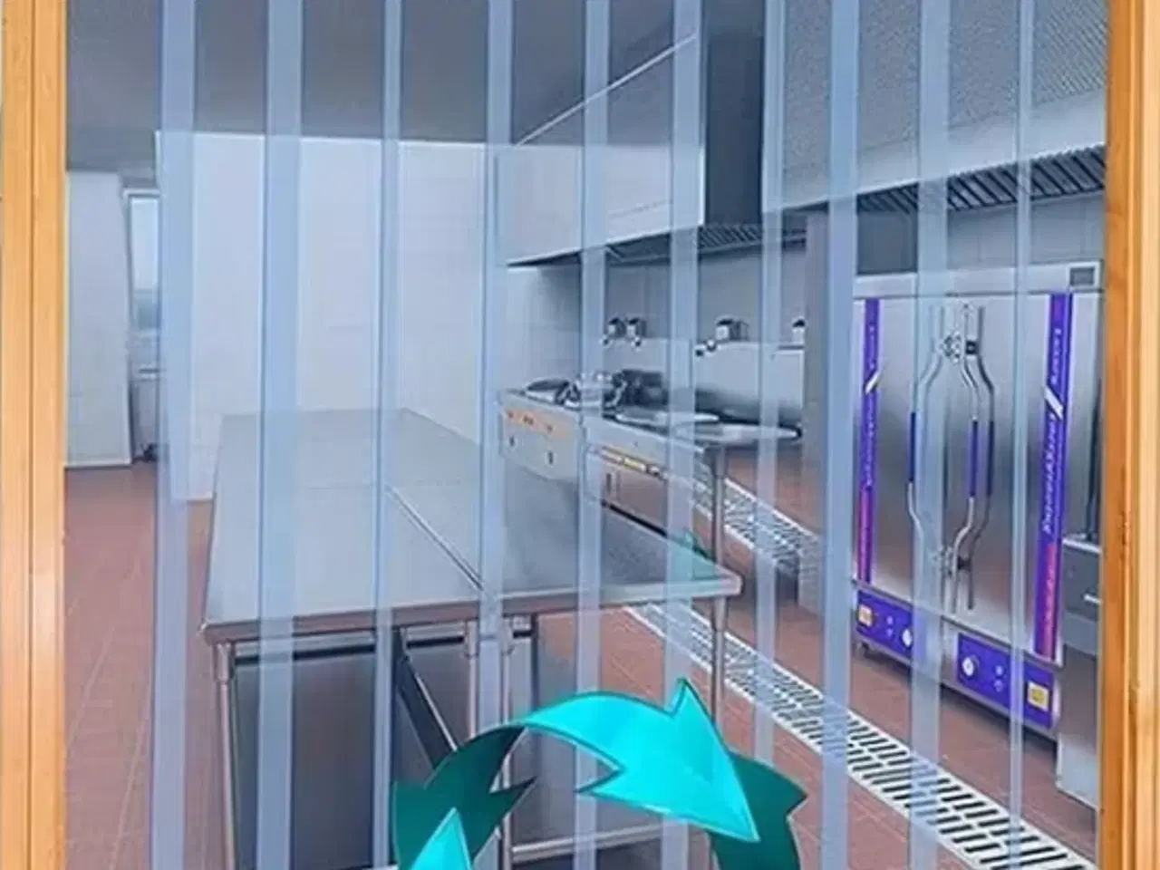 Billede 1 - Bændelgardin / truckgardin