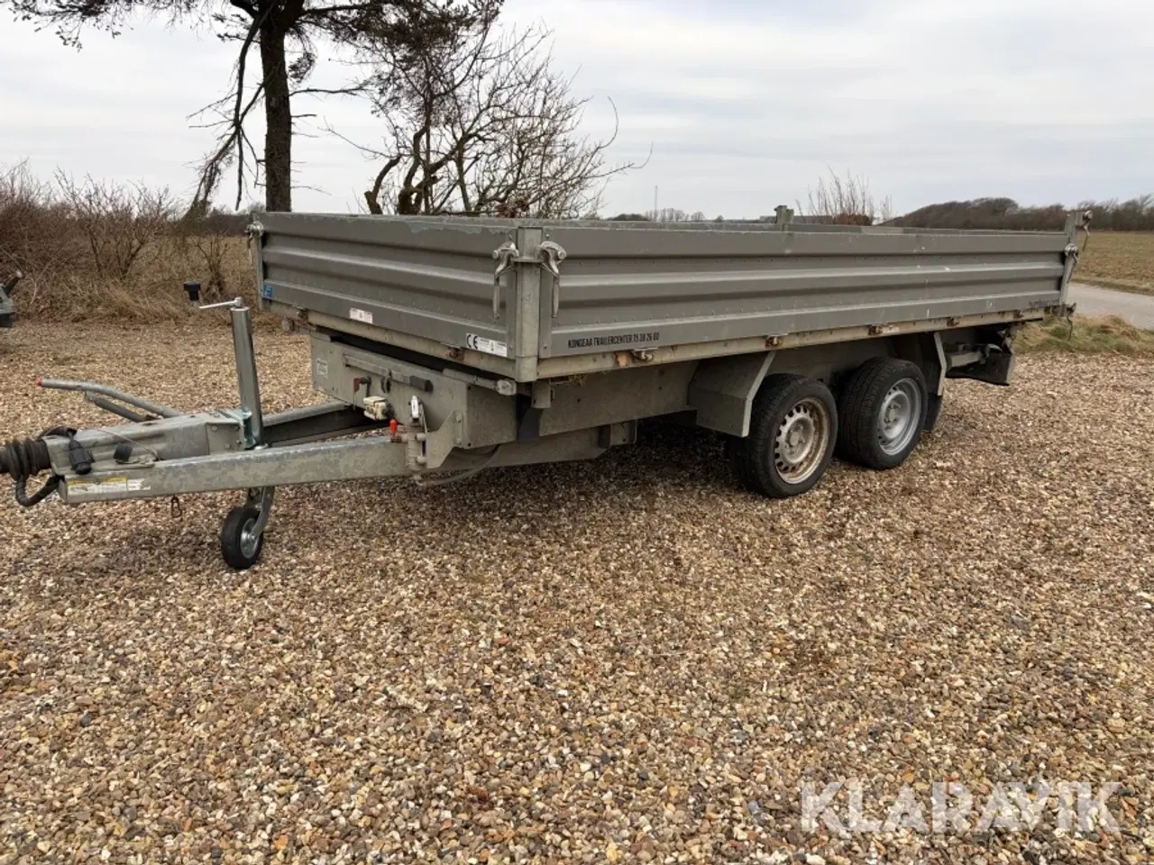 Billede 1 - Tiptrailer Humbauer HTK3500.37