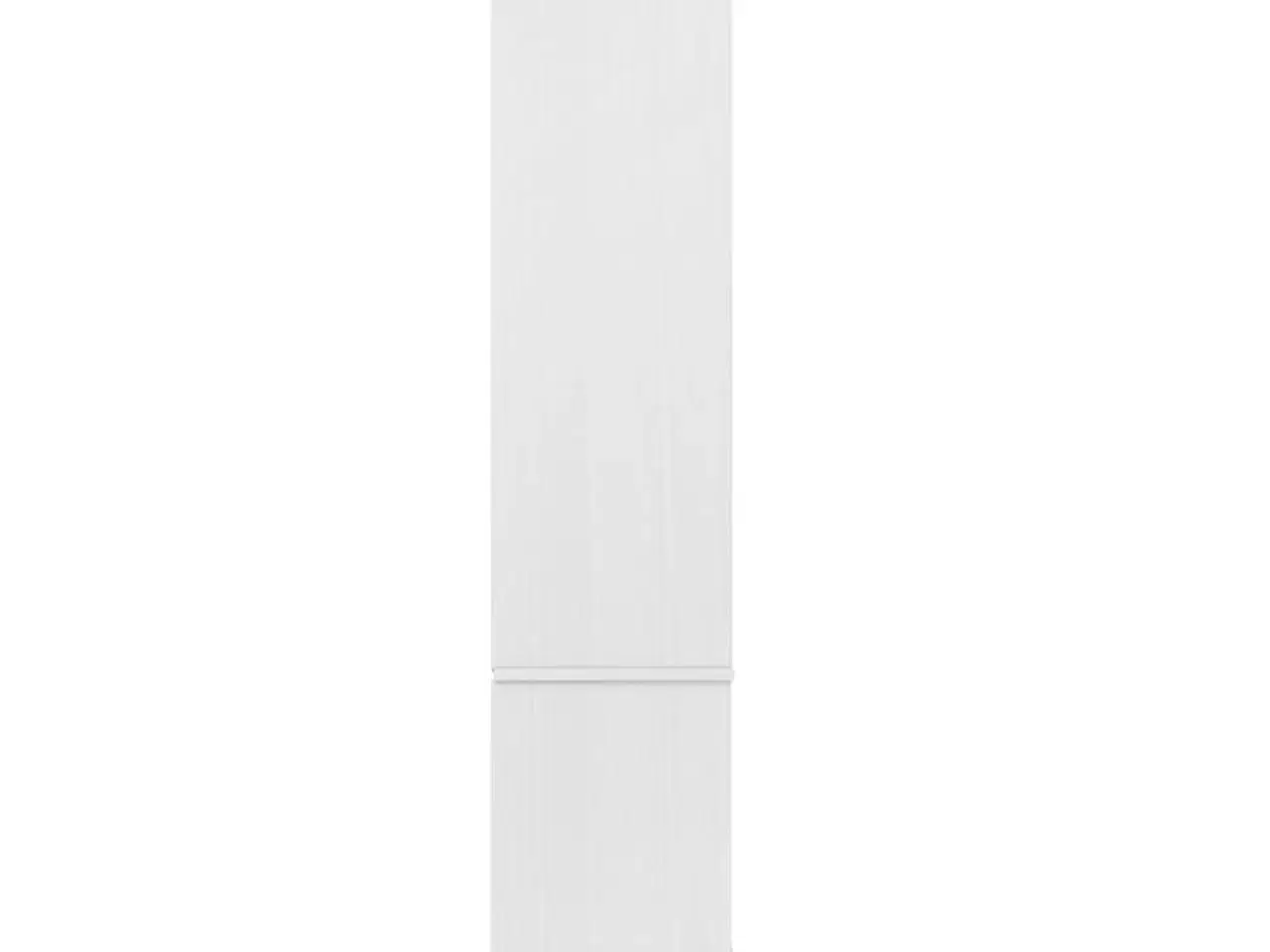 Billede 6 - Vitrineskab MOLDE 90x35x175 cm massivt fyrretræ hvid
