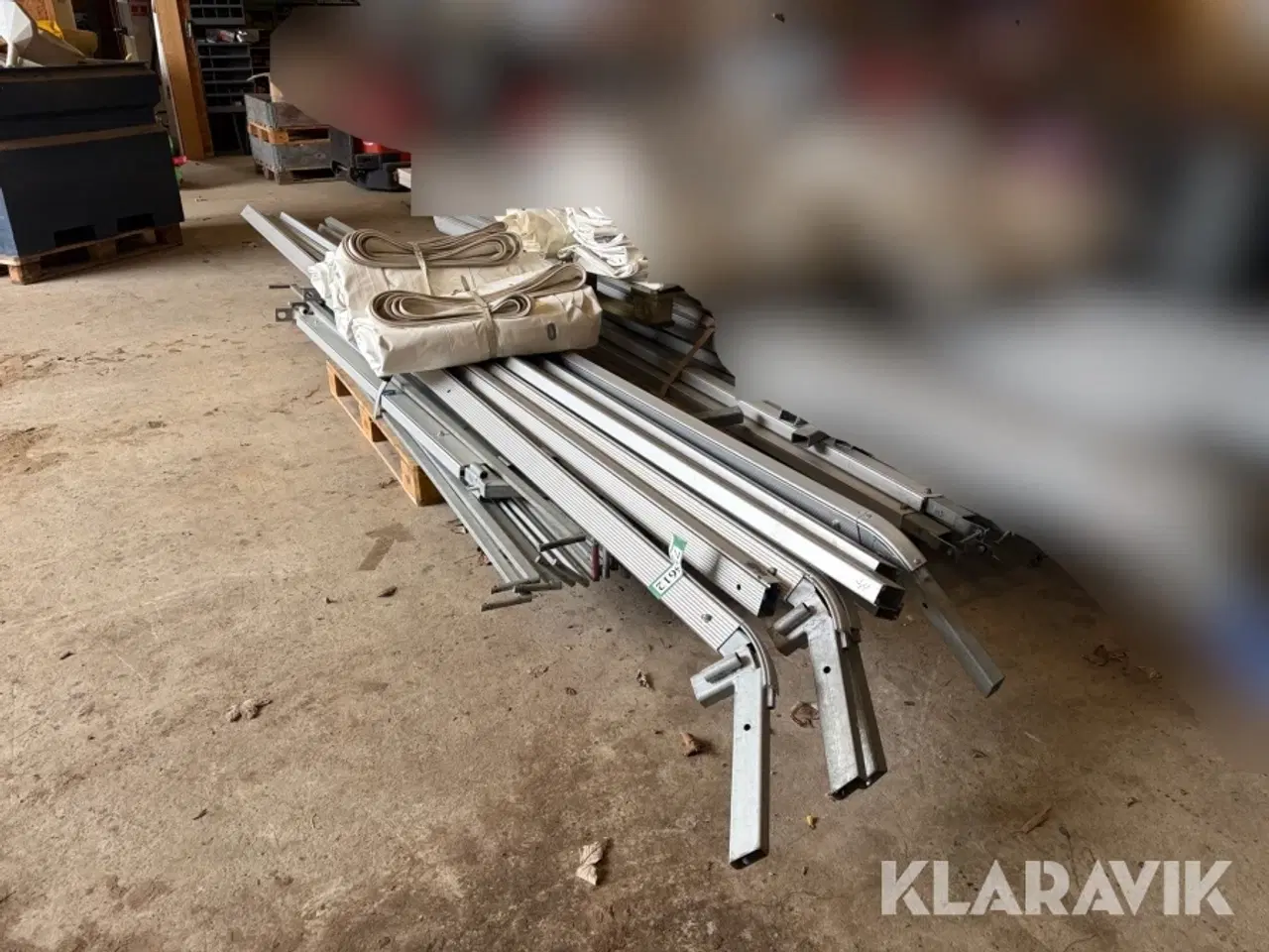 Billede 2 - Telt med tagdug 9x9 m