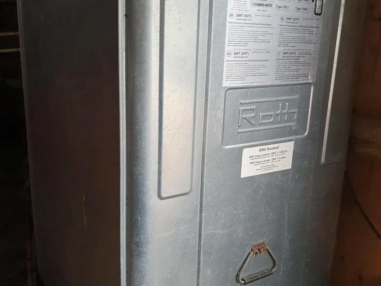 Billede 5 - Diseltank med Certifikat 