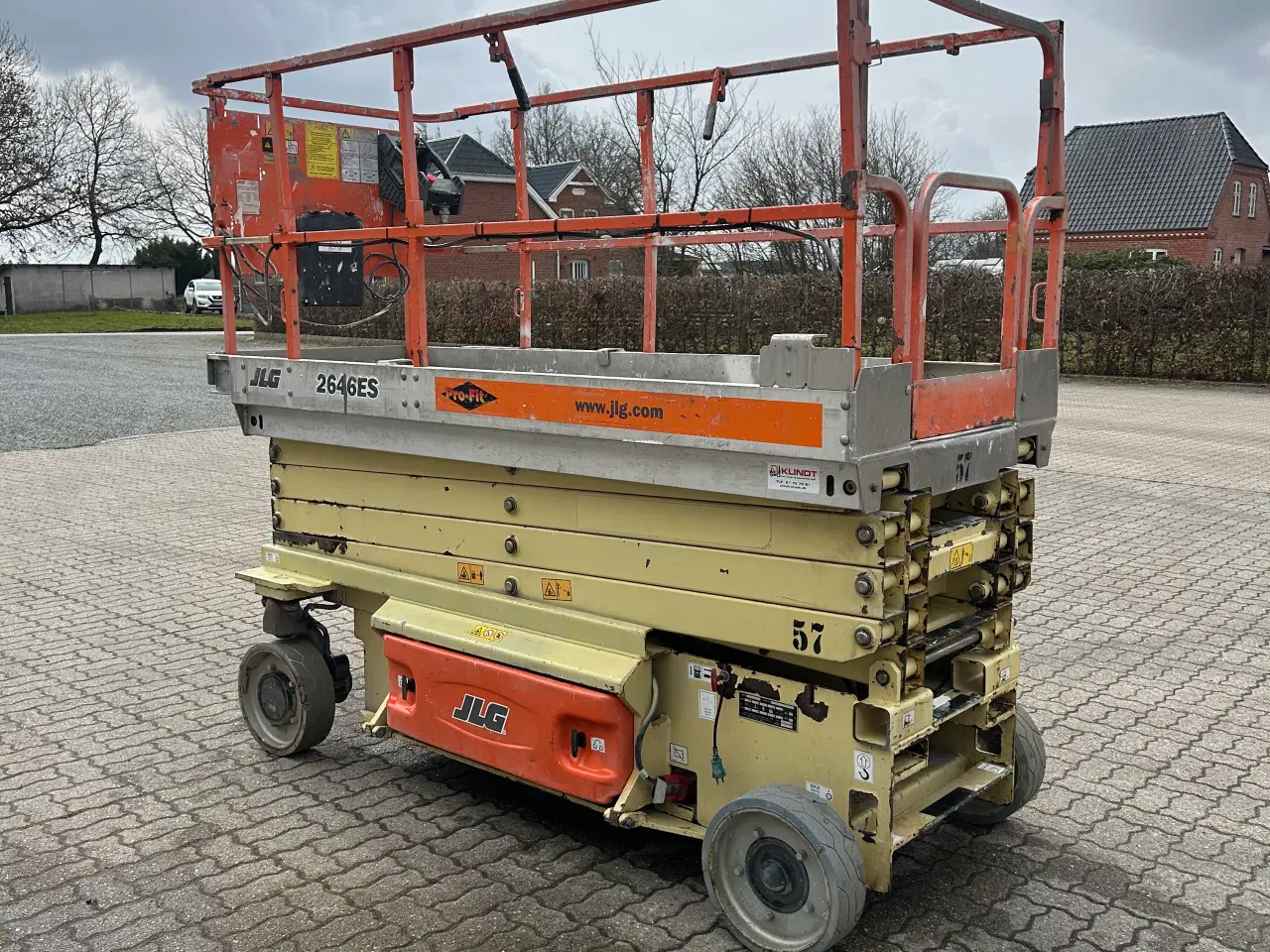 Billede 4 - JLG 2646ES med nye batterier sælges. 