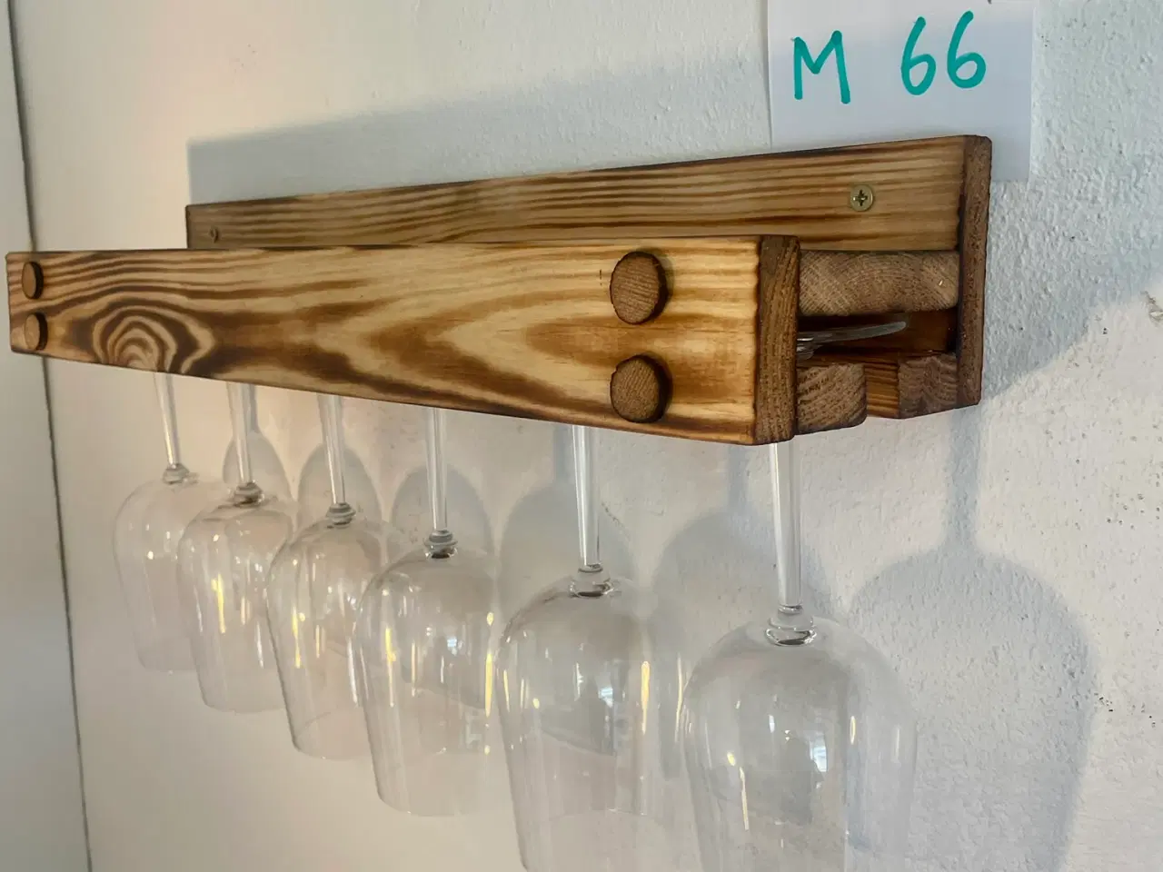 Billede 4 - Vinhylde af træ