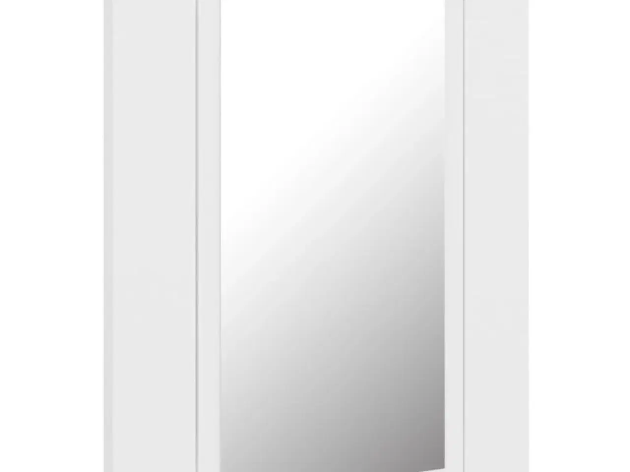 Billede 8 - Badeværelsesskab med LED-lys 40x12x45 cm akryl hvid