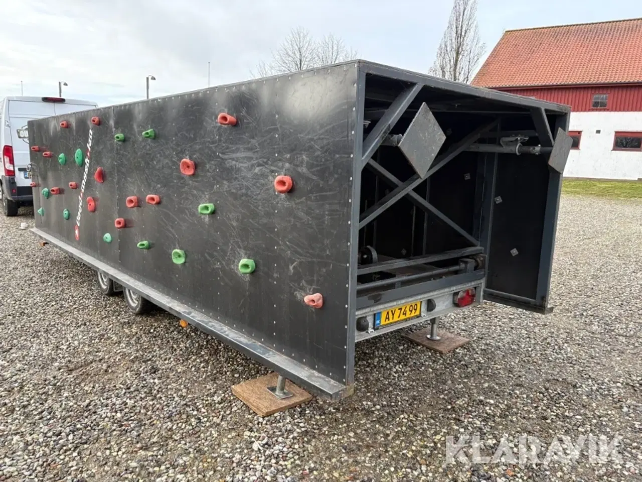 Billede 10 - Maskintrailer Eduard 6020-3000 med klatrevæg