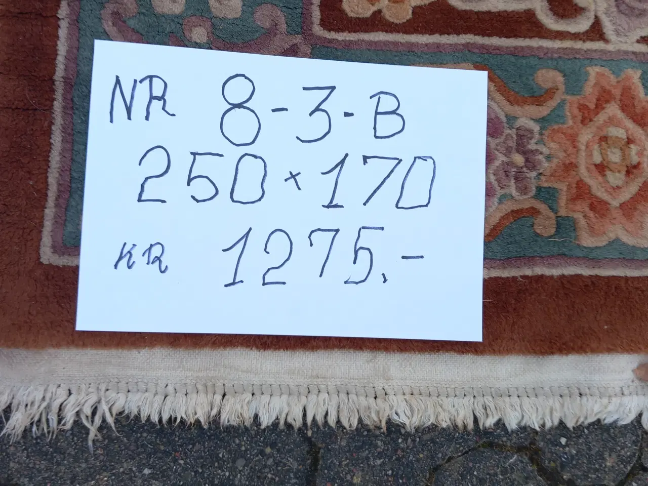 Billede 5 - Tæppe. 250 x 170 cm