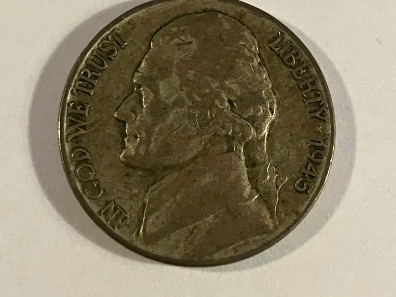 Billede 1 - Five Cents 1945 P USA