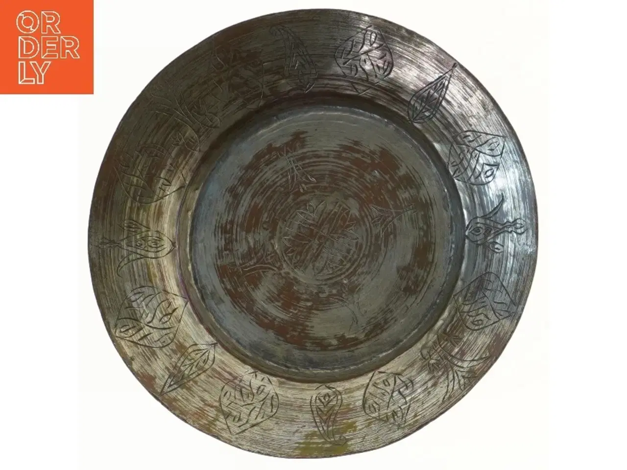 Billede 3 - Metal fad (str. 29,6 cm)