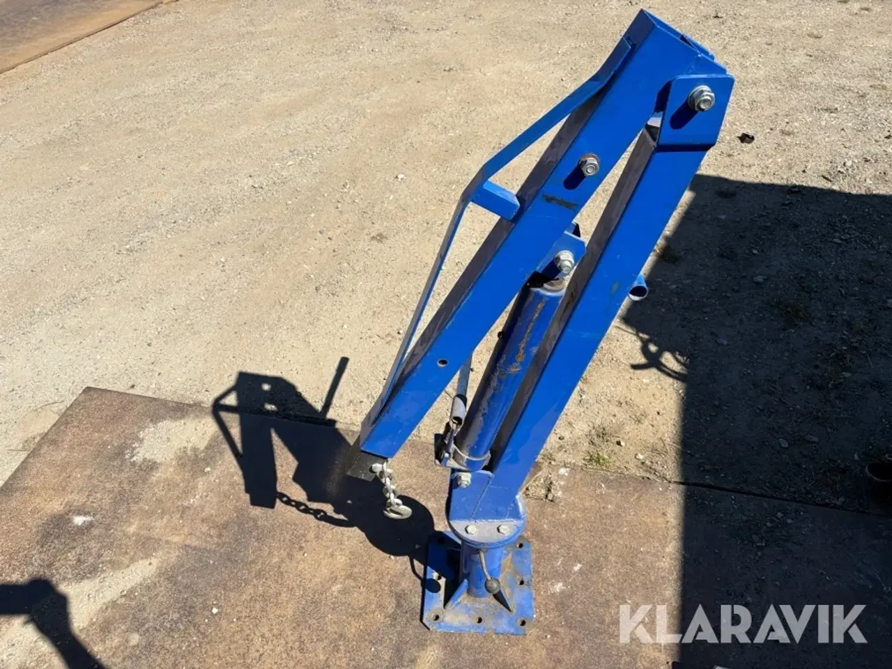 Billede 2 - Manuel hydraulisk svingkran