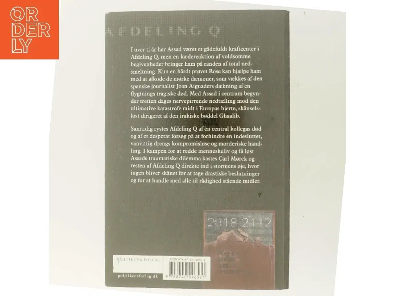 Billede 3 - Offer 2117 : krimithriller af Jussi Adler-Olsen (Bog)