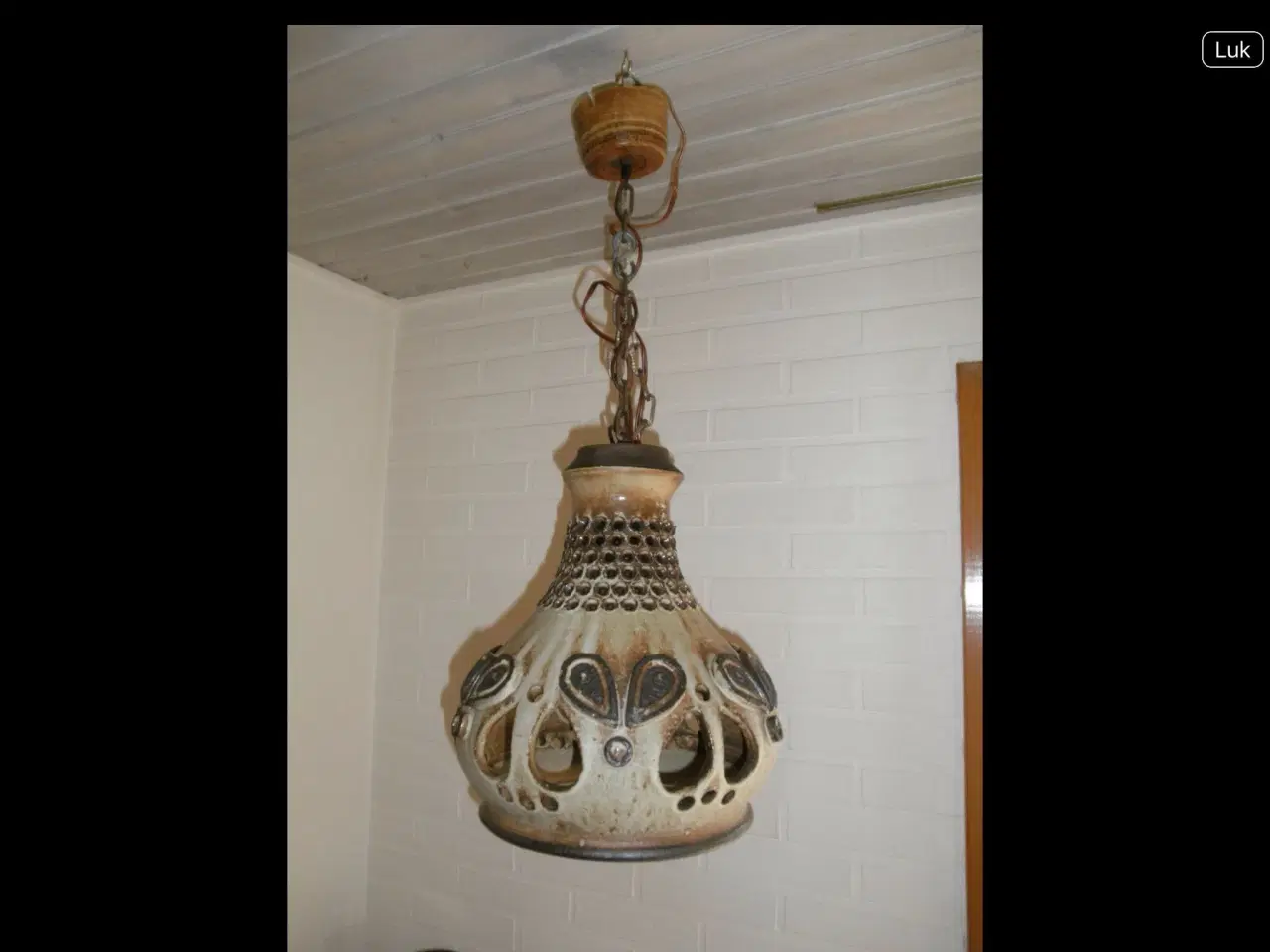 Billede 1 - Keramiklampe