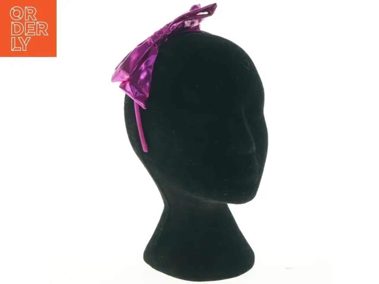 Billede 2 - H&M Lilla hårbøjle med sløjfe