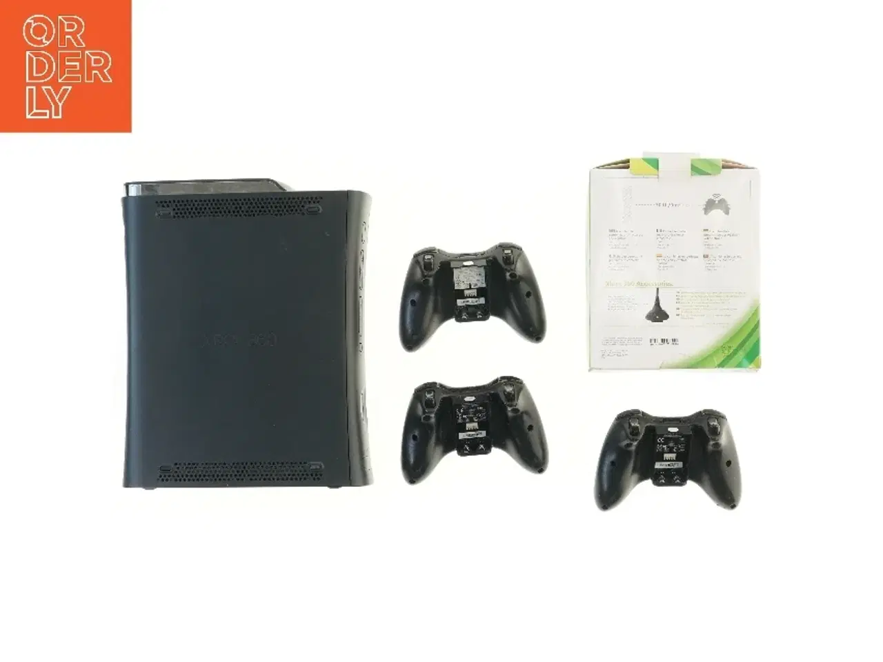 Billede 2 - Xbox 360 konsol og controllere fra Microsoft (str. 32x26 cm)