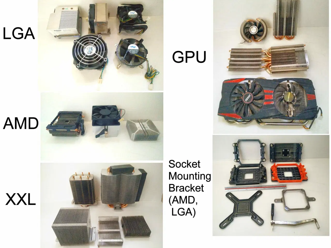 Billede 3 - CPU og GPU, bundkort north/south brige k