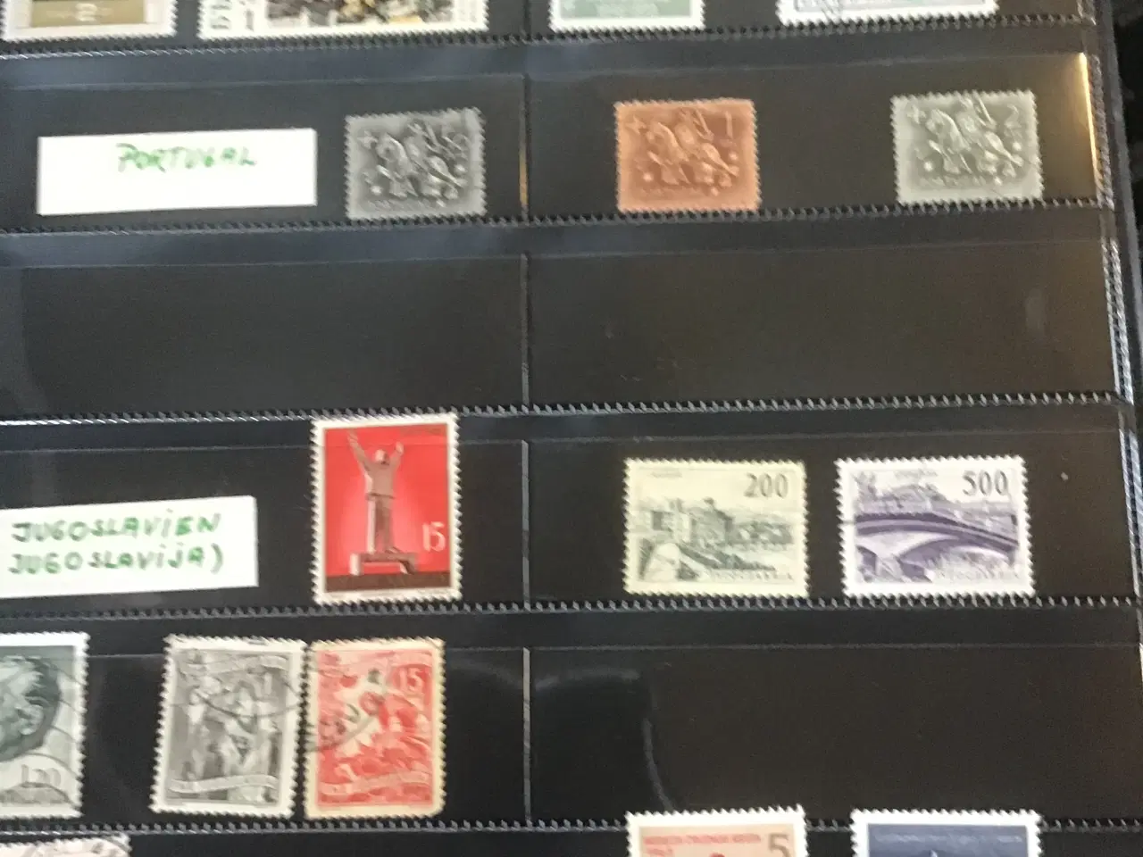 Billede 14 - Frimærker, 3 mapper