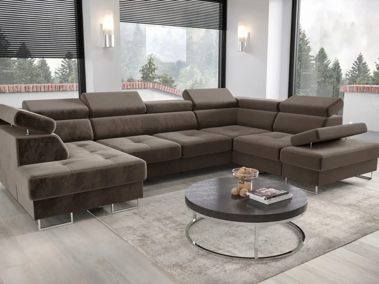 Billede 3 - GALAKSE MAX II HJØRNESOFA 210x350x165