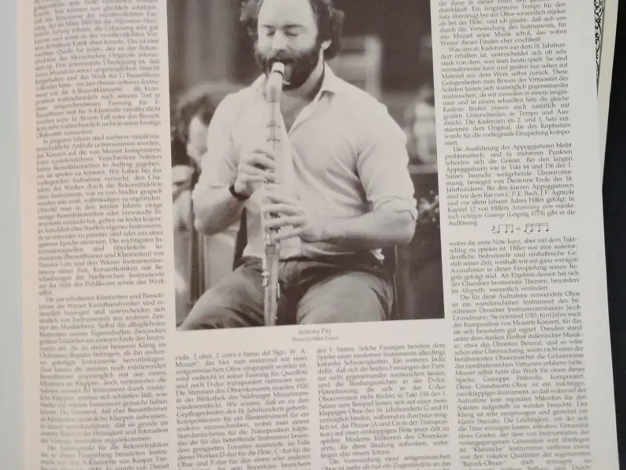 Billede 4 - Mozart: Clarinet obo concert - Ancien Music vinyl