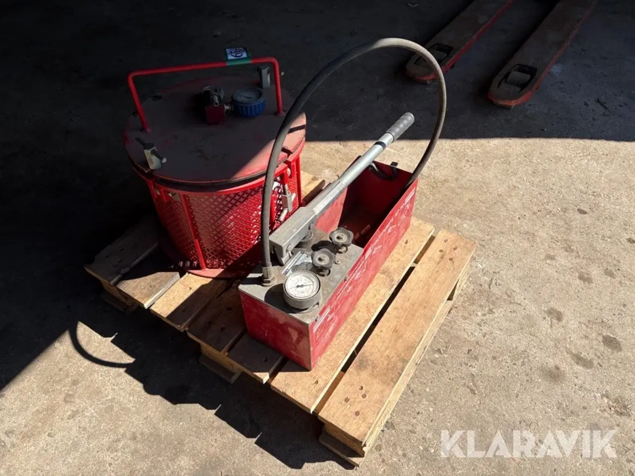 Billede 2 - Trykpumpe og spand Rothenberger RP 50-60