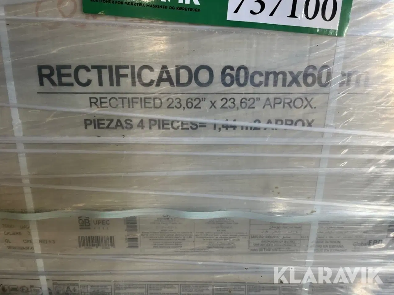 Billede 6 - Klinker Eco Ceramic Rectificado 60 x 60 cm