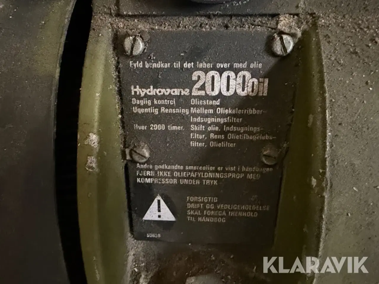 Billede 11 - Kompressorer Hydrovane 03807-100