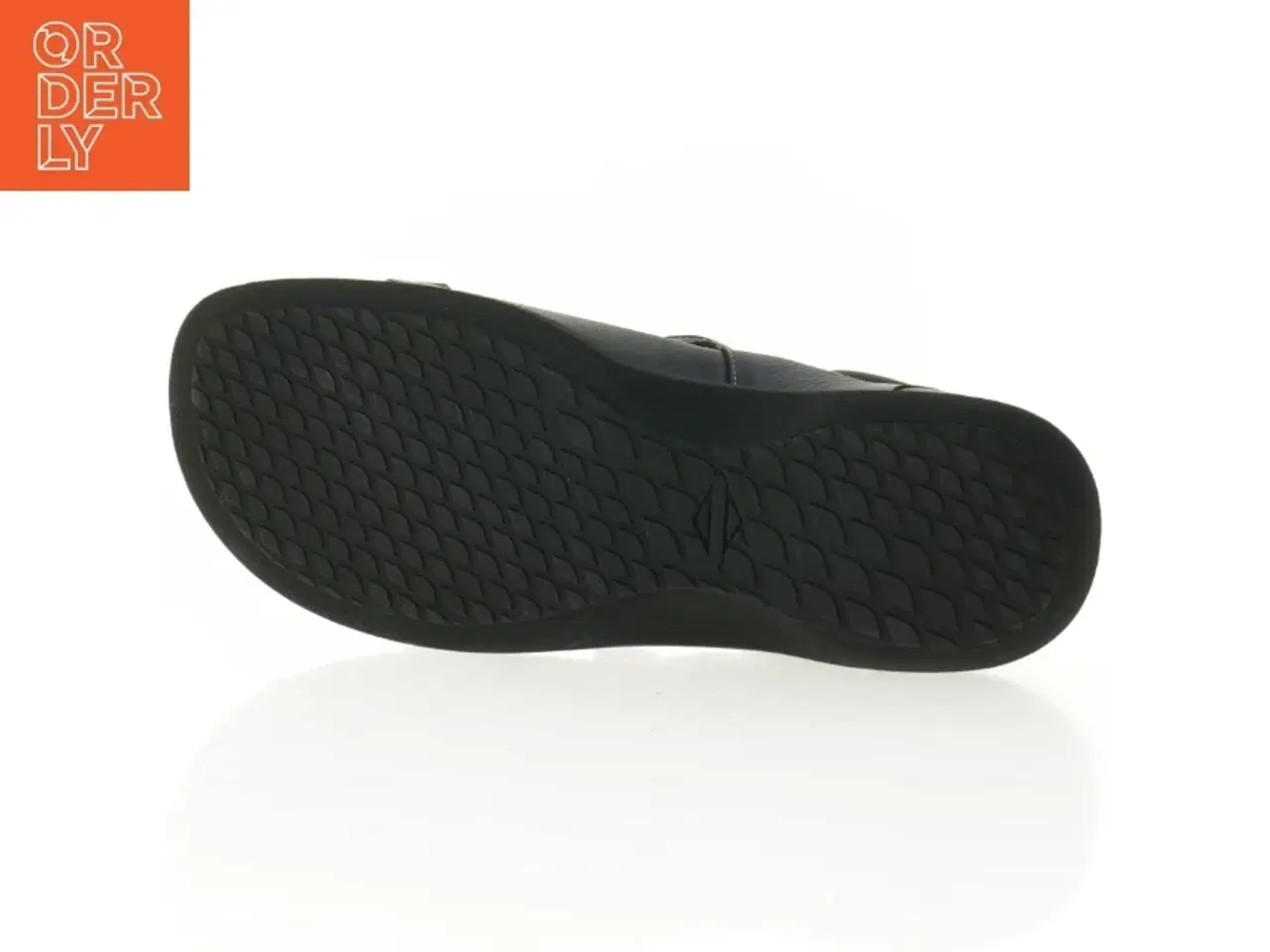 Billede 3 - Sorte læder sandaler fra New Feet (str. 42)