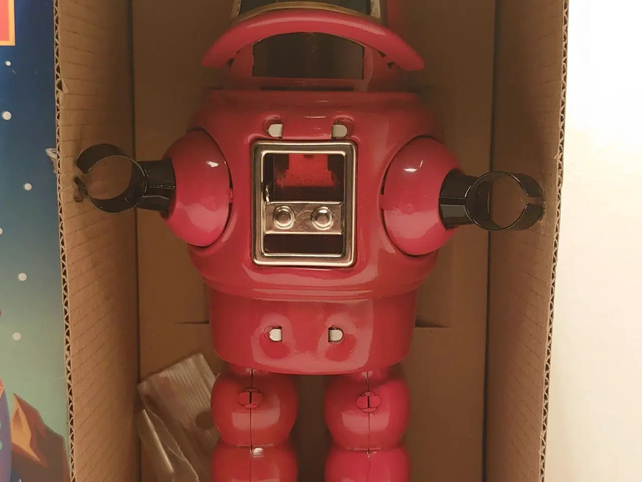 Billede 2 - Vintage reproduktion af blik robot.