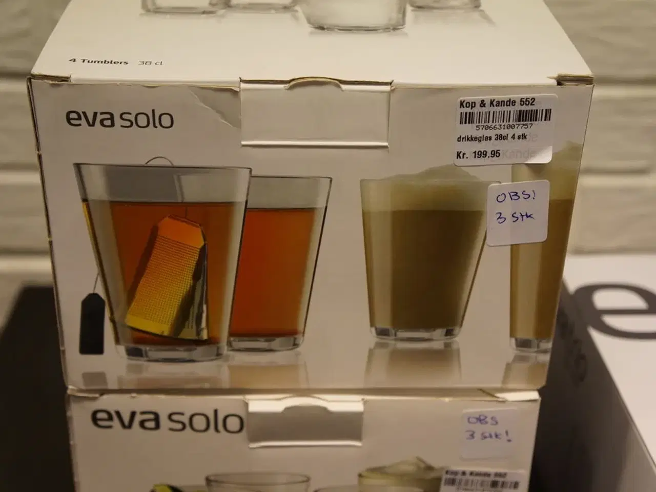 Billede 2 - 12 stk. Drikkeglas EVA SOLO & EVATRIO