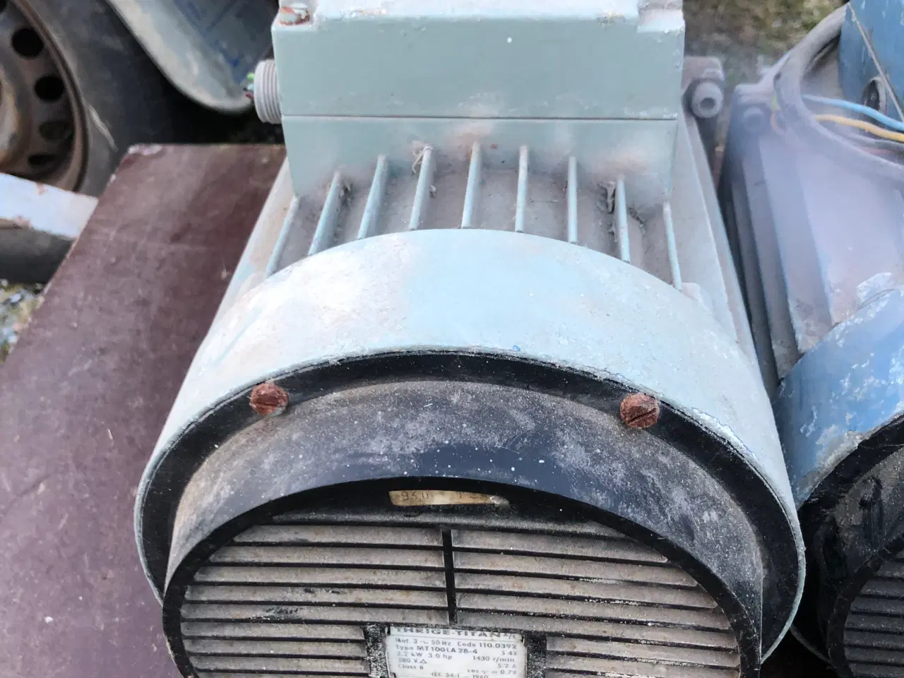 Billede 7 - Elmotor 2 HP/ 3 HP, 380 volt