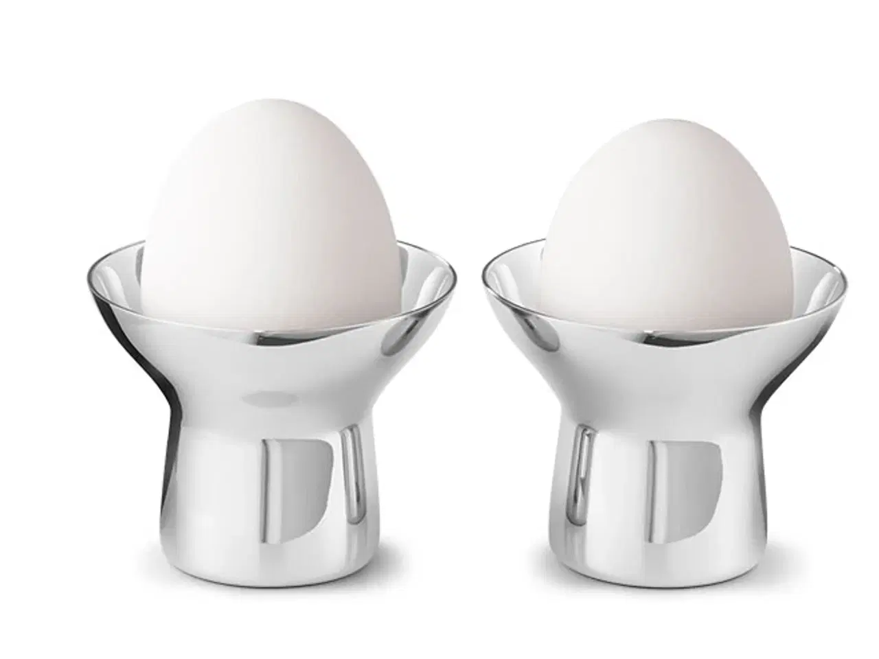 Billede 4 - Eksklusive Georg Jensen Alfredo æggebægre – 8 stk.