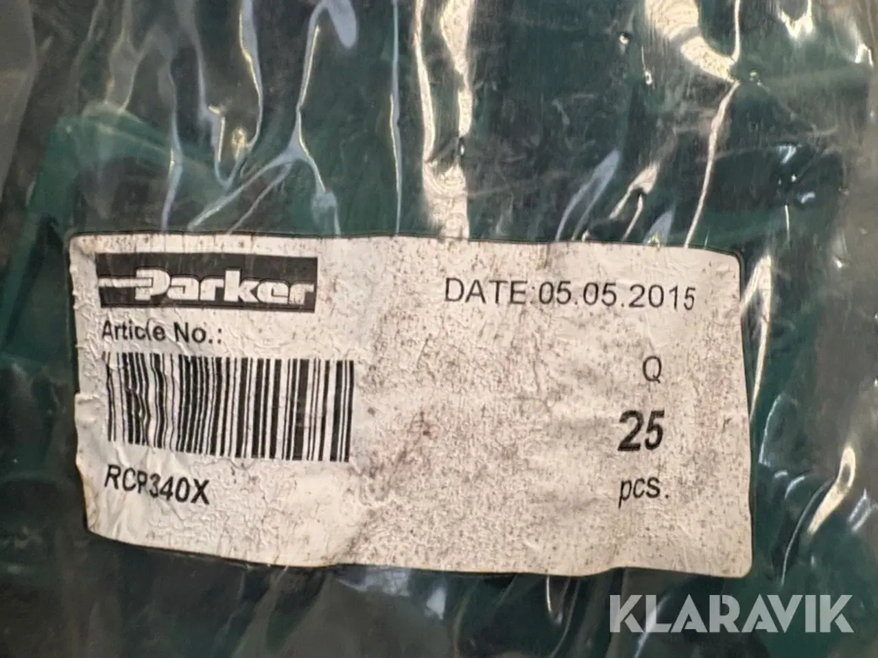 Billede 10 - Rør-/slangeholder Parker RCP340X