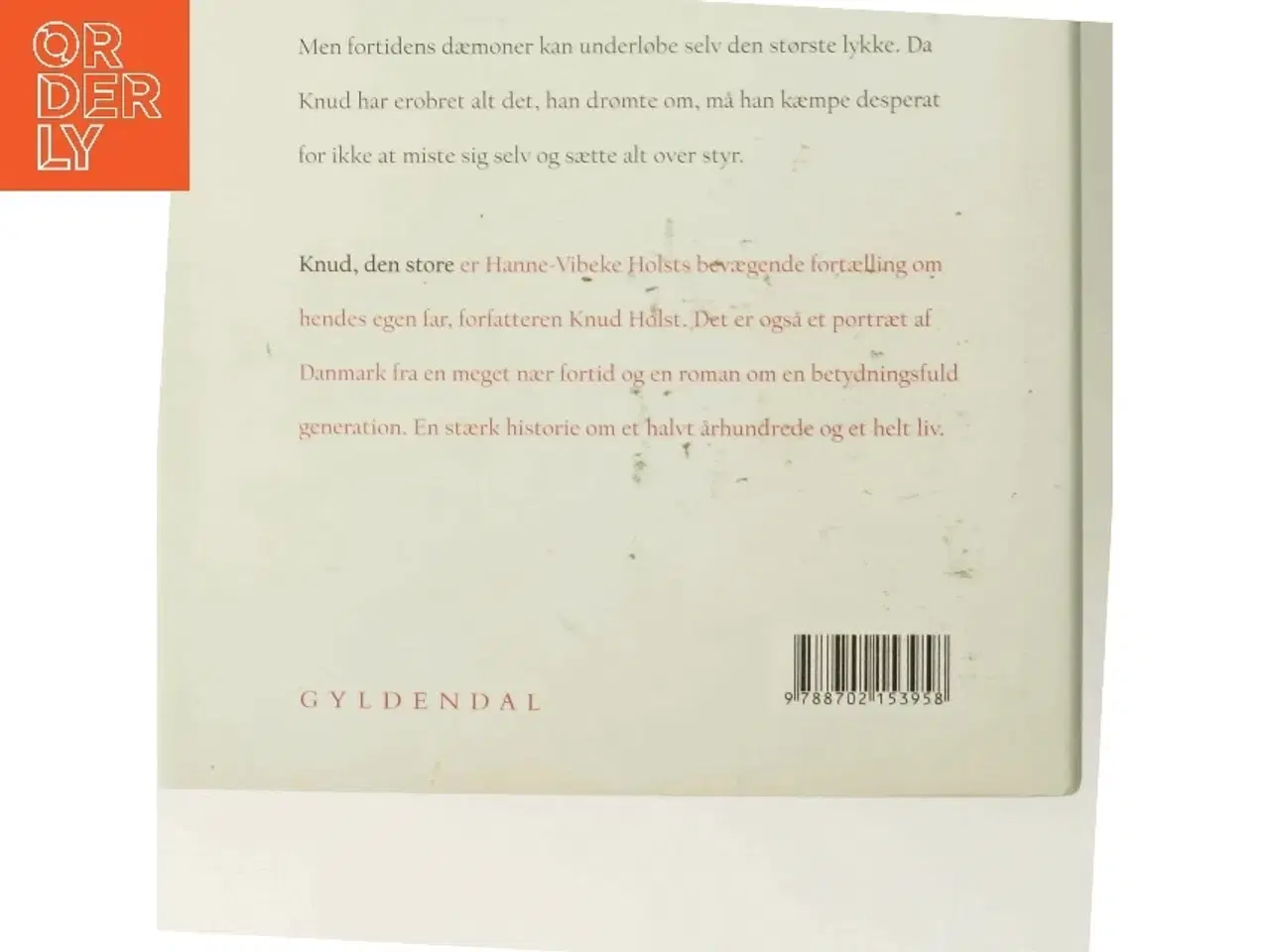 Billede 3 - Knud, den store : roman af Hanne-Vibeke Holst (Bog)