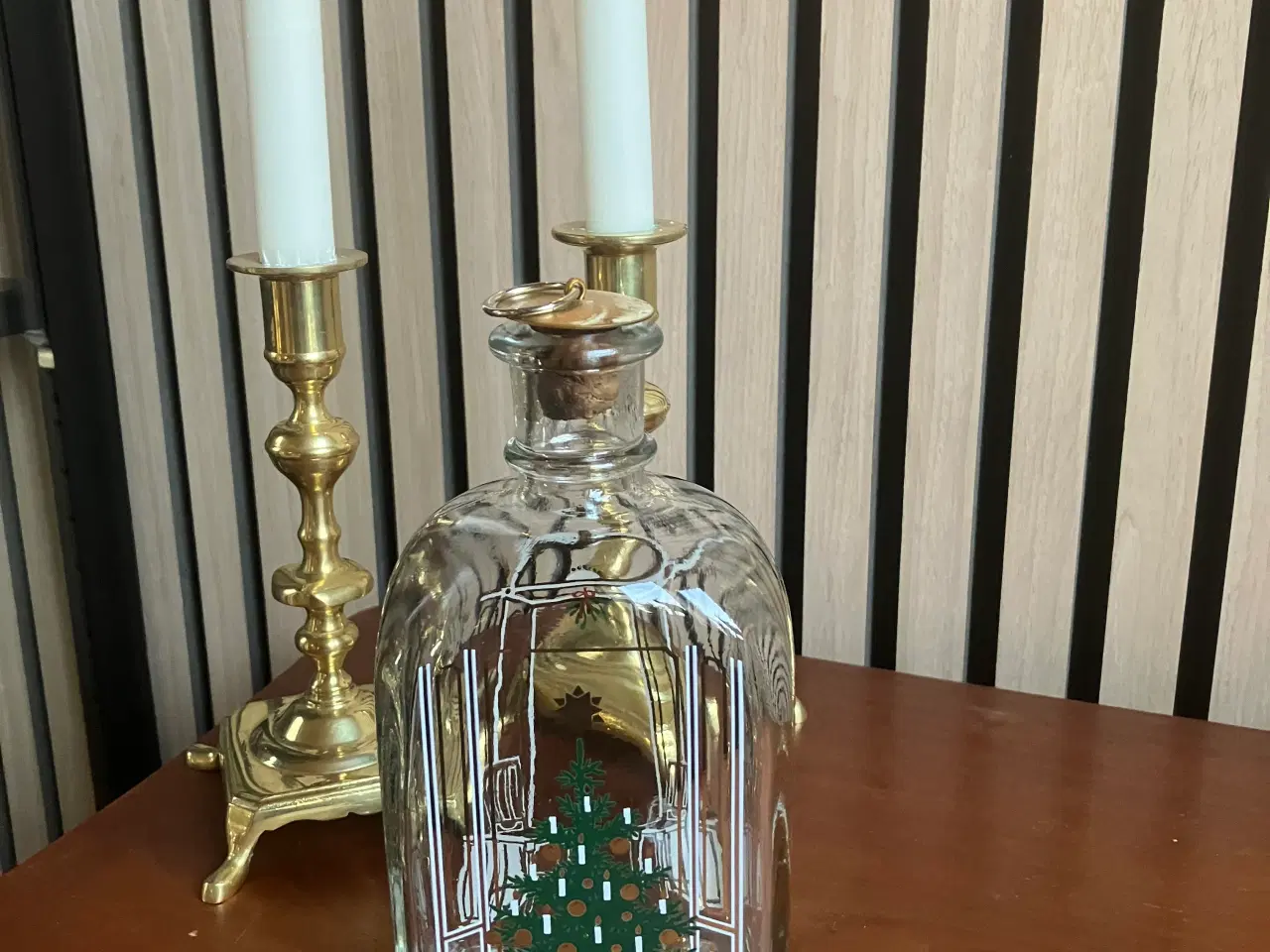 Billede 1 - Holmegaard juleflaske fra 1985