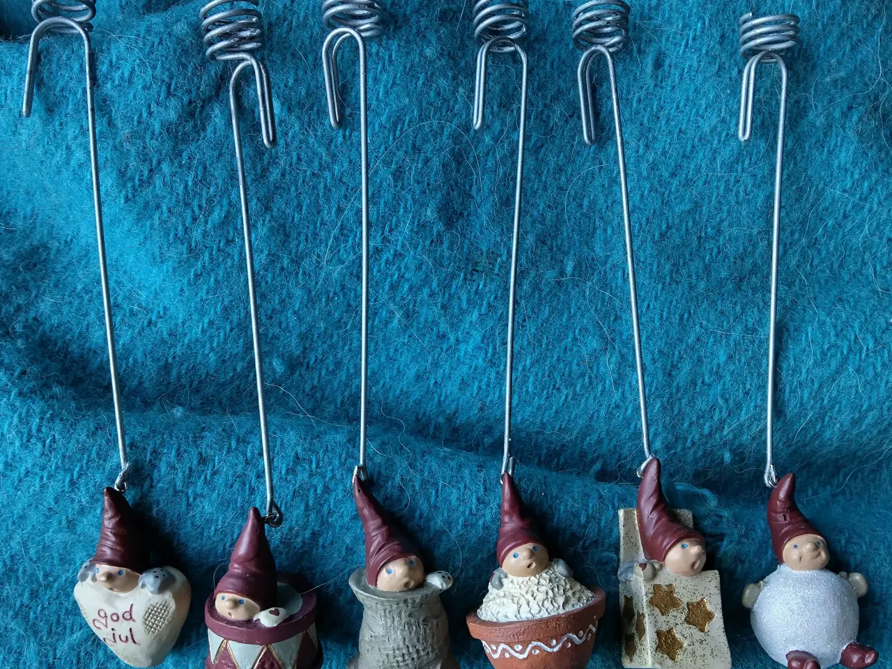 Billede 3 - 9 stk. Klarborg Nisserikke Lysholdere