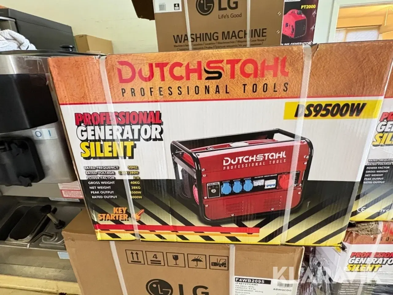 Billede 2 - Generator Dutchstahl DS9500W
