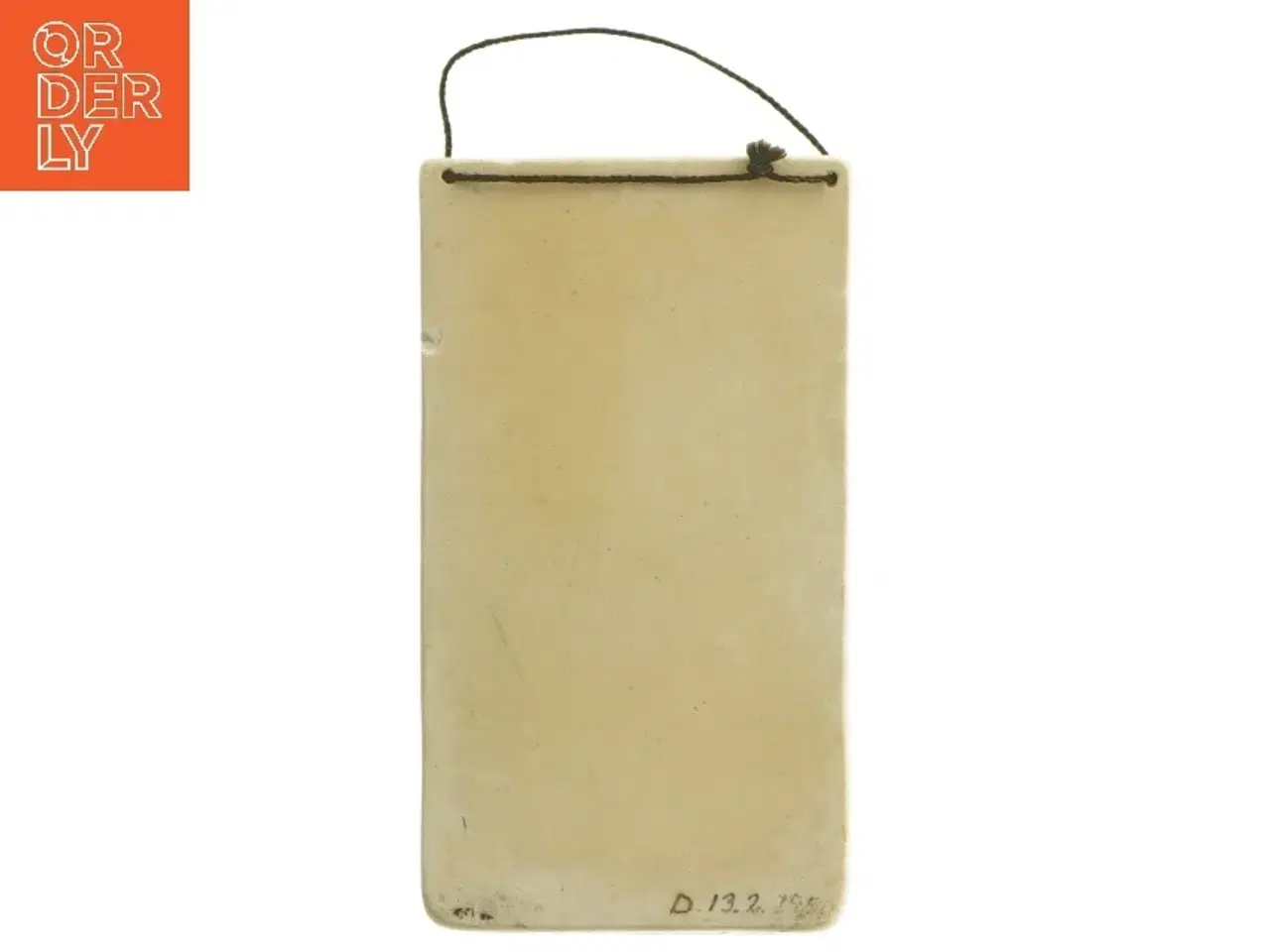 Billede 3 - Dekorativ vægplade med Dickens hus (str. 14,5x8 cm)