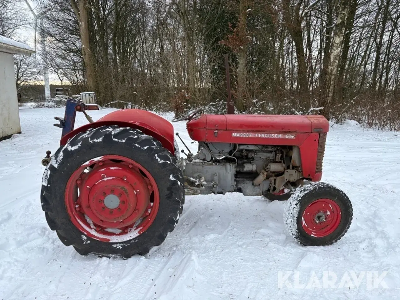 Billede 6 - Veterantraktor Massey Ferguson 65 4-cylinderet diesel