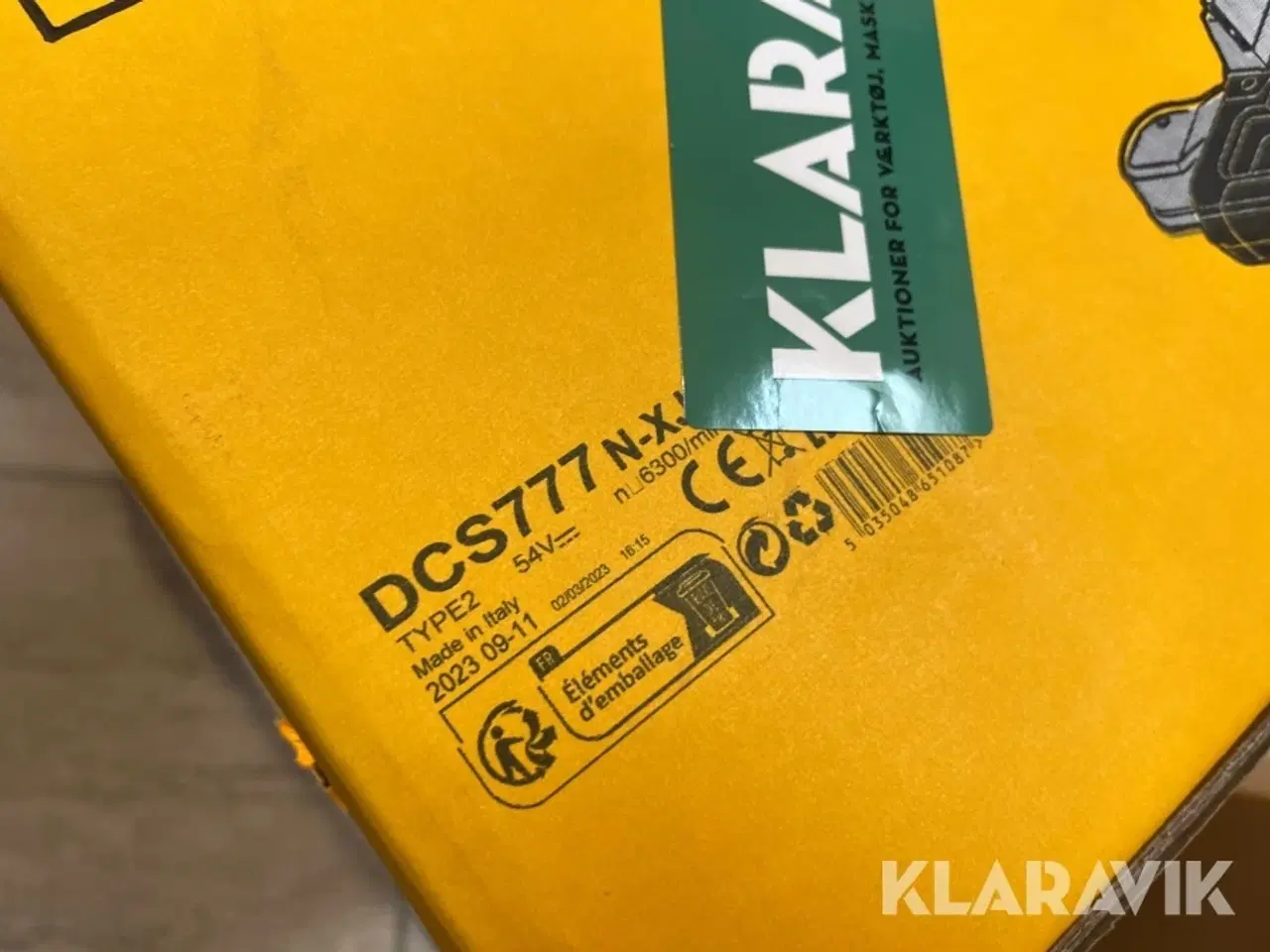 Billede 5 - Sav DeWalt DCS777N