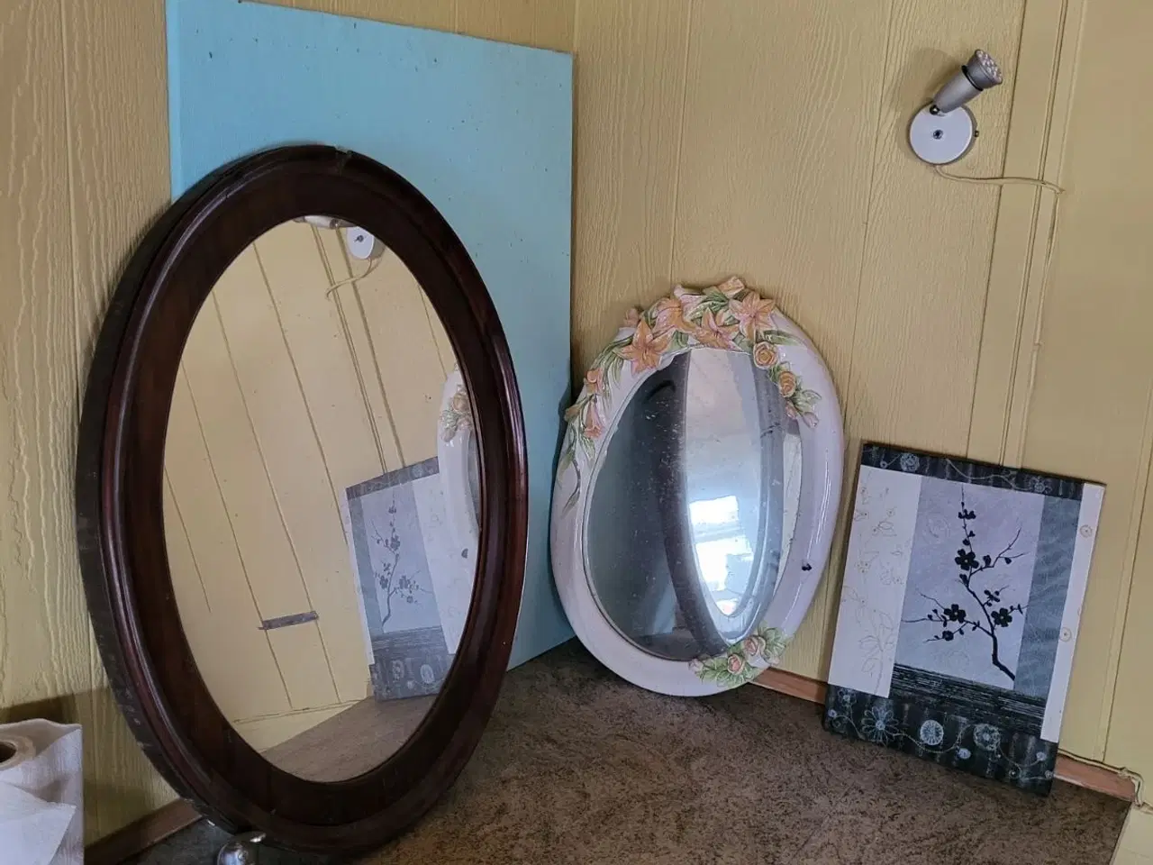 Billede 1 - Ovale Spejle i forskellige str. 