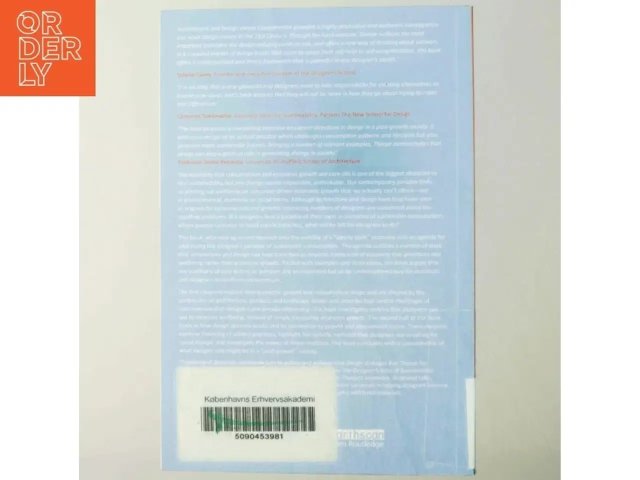 Billede 3 - Architecture & Design versus Consumerism bog fra Routledge