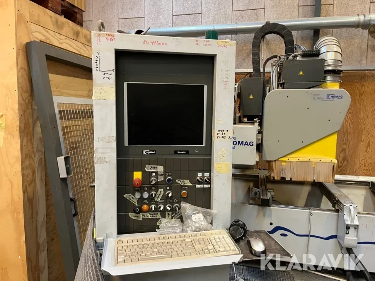Billede 3 - 4 akslet CNC fræser Homag PROFI BOF 411/45/PM